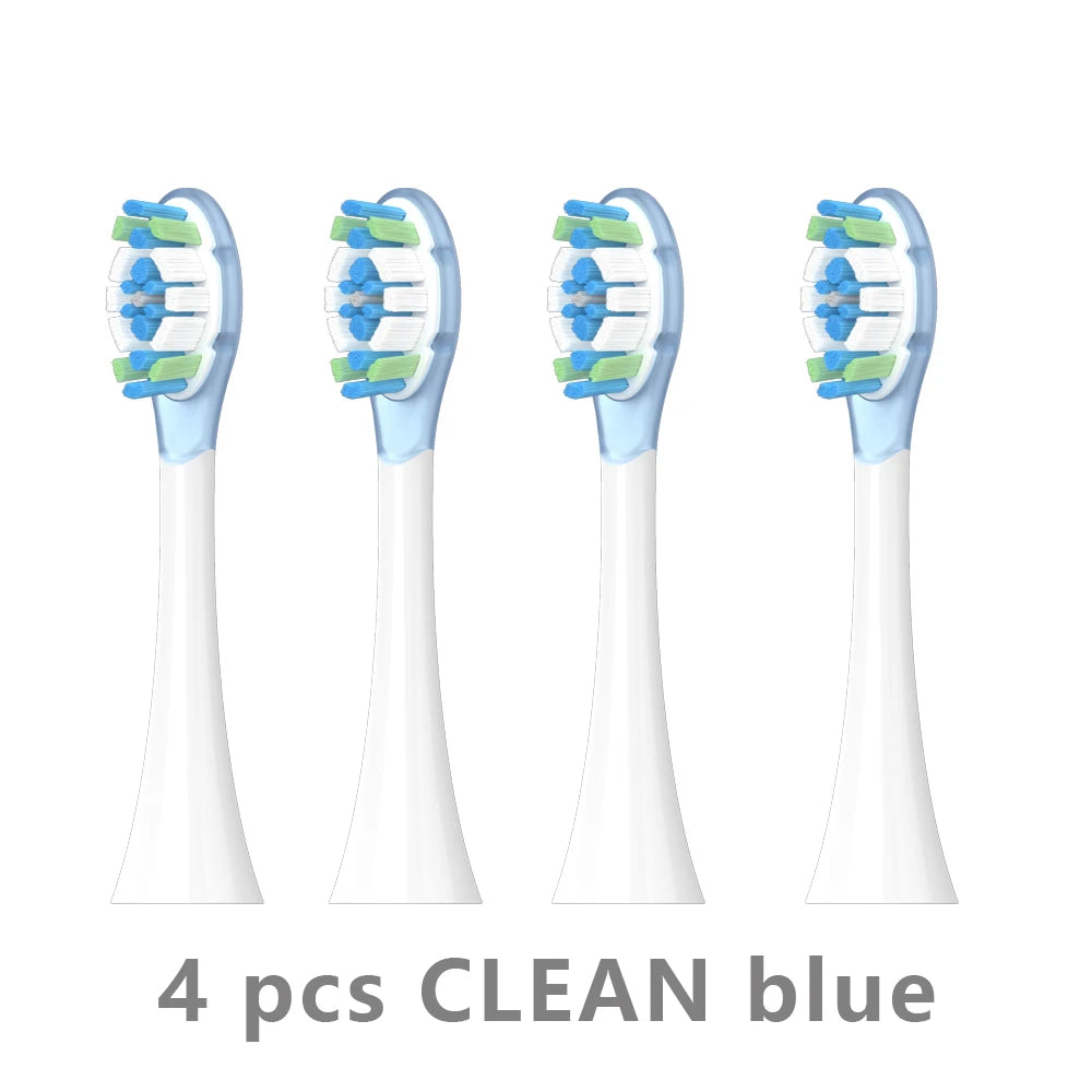 4/8PCS Replacement Brush Heads for XIAOMI MIJIA MES609/610 Pro Sonic Electric Toothbrush Sealed Package