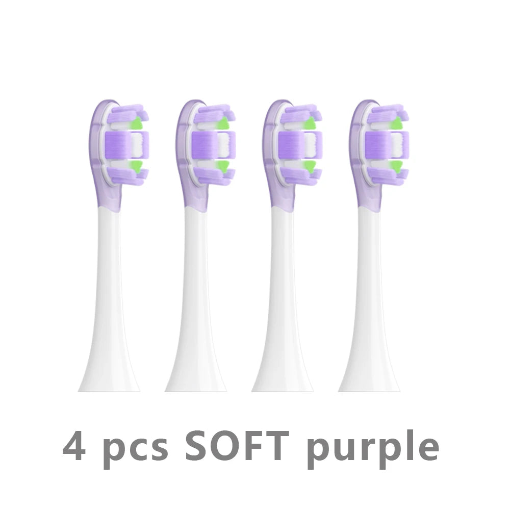 4/8PCS Replacement Brush Heads for XIAOMI MIJIA MES609/610 Pro Sonic Electric Toothbrush Sealed Package