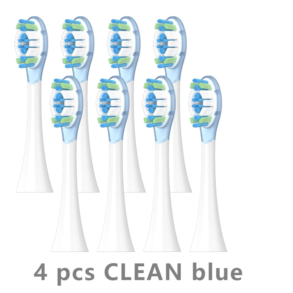 4/8PCS Replacement Brush Heads for XIAOMI MIJIA MES609/610 Pro Sonic Electric Toothbrush Sealed Package