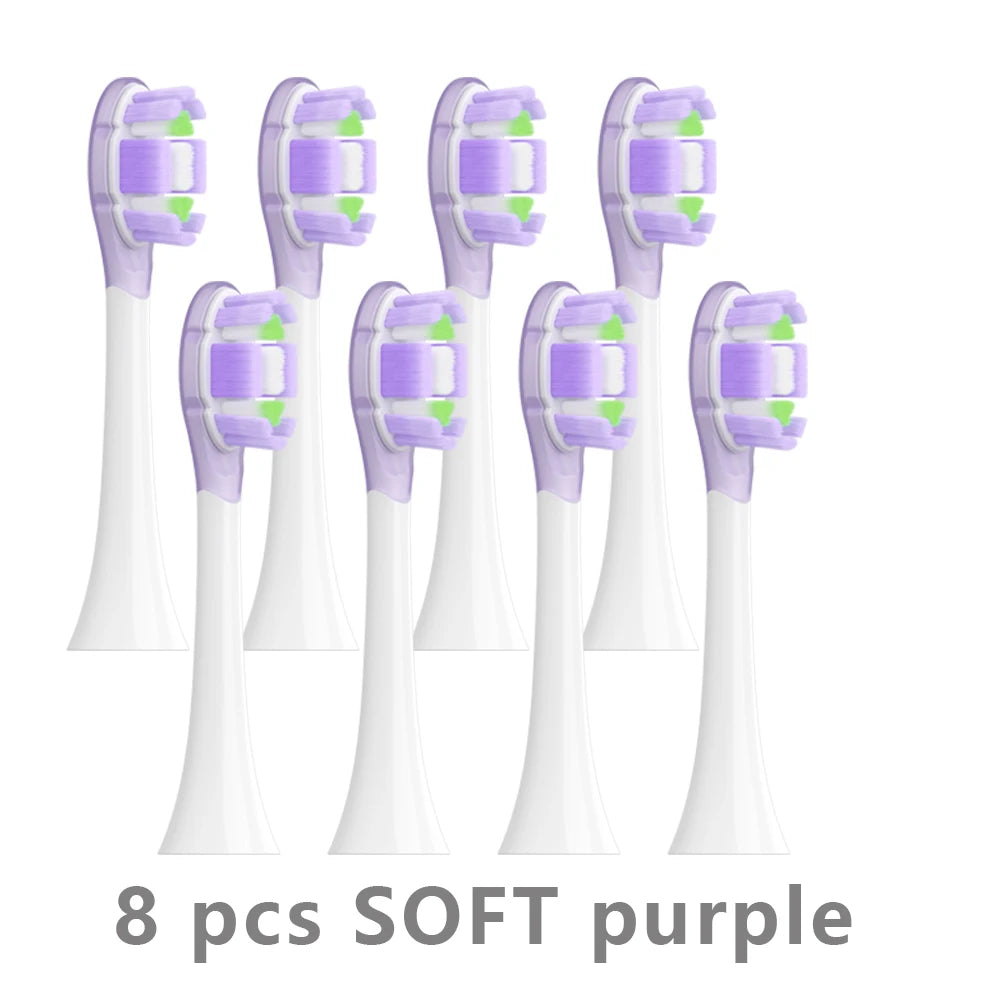 4/8PCS Replacement Brush Heads for XIAOMI MIJIA MES609/610 Pro Sonic Electric Toothbrush Sealed Package